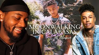 DDG  Moonwalking in Calabasas Remix ft Blueface Official Audio 🔥 REACTION [upl. by Naeroled]