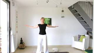 Mouvements combinés Qi Gong et Pilates pour les jambes et pour stimuler les 3 Foyers TR [upl. by Cammie]