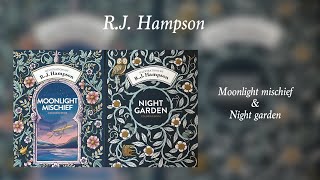 📚 MOONLIGHT MISCHIEF amp NIGHT GARDEN by RJ Hampson  flip through ✨ [upl. by Adnauqaj]