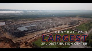 Moran Logistics Allenwood Distribution Center Construction Update Q4 2023 [upl. by Assilana]