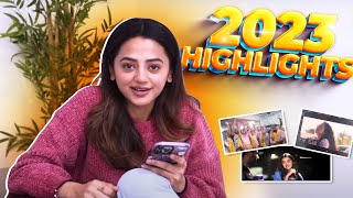 Toh aisa tha mera 2023  Recap  Reliving my 2023 Highlights ♥️  Helly Shah  Vlogs [upl. by Aineg]