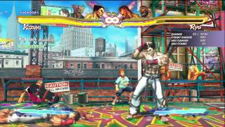 SFxT  Kazuya Simple Combos amp Infinite [upl. by Aleron]