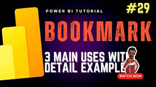 3 Main Use Cases for using BOOKMARKS  Power BI [upl. by Ocihc]