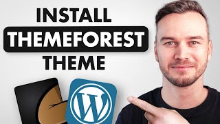 How to Install Themeforest Theme on WordPress  Step by Step [upl. by Ydrah86]