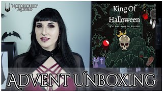 Notoriously Morbid Halloween Advent Calendar 2020 Unboxing [upl. by Canale]