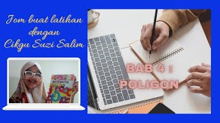 Matematik Tingkatan 2 Bab 4 Poligon Latihan Menjana Kecemerlangan Soalan 3 [upl. by Kaiser637]