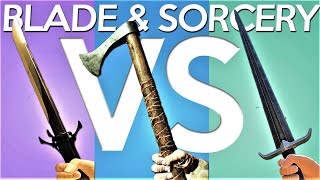 Blade amp Sorcery VS Battle Talent VS Grimlord VS Undead Citadel VS Hellsplit Arena  Physics Melee VR [upl. by Atnohsal666]