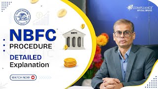 NBFC Procedure Detailed Explanation 2024  Process  Types  JR Compliance [upl. by Haikan]