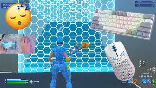 Sleeping ASMR Mechanical Keyboard Sounds 😴 ASMR 😍 Fortnite Piece Control 1v1 Gameplay [upl. by Suedama763]