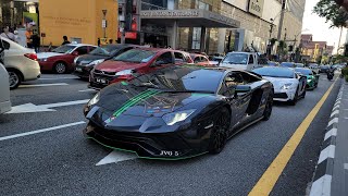 Supercar Show in Pavilion Kuala Lumpur A Closer Look at the Iconic Supercars ferrari lamborghini [upl. by Farrell]