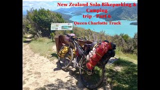 New Zealand Solo Bikepacking amp Camping trip  Part 6 Queen Charlotte Track [upl. by Sanyu]