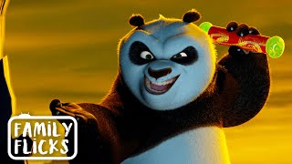 Battle For The Dragon Scroll  Kung Fu Panda 2008  Family Flicks [upl. by Ninon843]