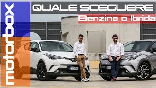 Toyota CHR meglio ibrida o benzina  Quale scegliere [upl. by Rovner]