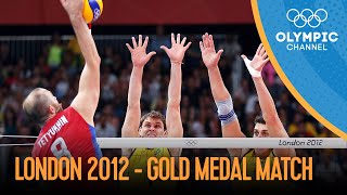 Volleyball  Russia vs Brazil  Mens Gold Final  London 2012 Olympic Games [upl. by Cornie]