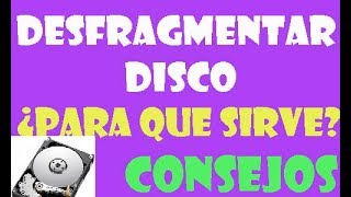 Desfragmentar Disco Duro ¿Para que sirve CONSEJOS 2024 [upl. by Atyekram]