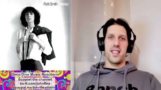 Rendondo Beachv by Patti Smith Horses full album reaction [upl. by Ise624]