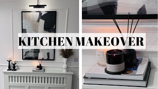 DIY KITCHEN DINER MAKEOVER  DIY KITCHEN TRANSFORMATION  ATHOMEWITHDIDI [upl. by Ogg]