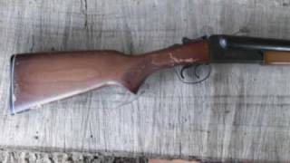 Duracoating and stock refinishing on a Stevens model 311 double barrel shotgun part 2 [upl. by Atsyrhc]