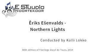 Northern Lights  Eriks Ešenvalds  E STuudio Youth Choir [upl. by Reivaz]