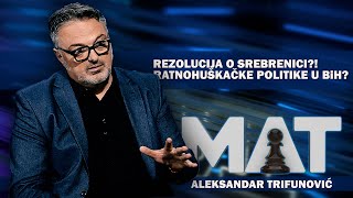 Rezolucija o Srebrenici Pad popularnosti Milorada Dodika  Aleksandar Trifunović  MAT [upl. by Leyes]