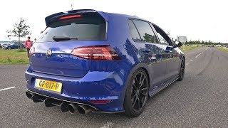 BEST OF VOLKSWAGEN GOLF GTI  R EXHAUST SOUNDS [upl. by Thebazile]