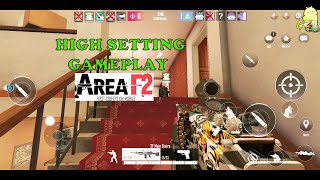 Area F2 Gameplay High Setting 4 GB Ram [upl. by Derward]