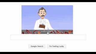 ANIMATED GAME WILBUR SCOVILLE 151 BIRTHDAY GOOGLE DOODLE [upl. by Peta992]