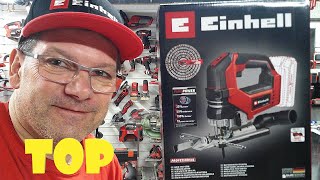 Einhell Akku Stichsäge TEJS 18135 Li BL UNBOXING  TEST EinhellHarry [upl. by Eynaffit]