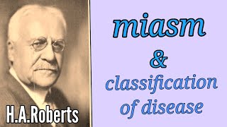 Miasm by HA Robert philosophy  what is miasms in homeopathy [upl. by Strang300]