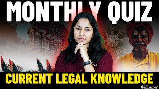 Current Legal Knowledge Quiz March 2024  Current Legal Affairs  CLAT 2025 Preparation [upl. by Spieler]