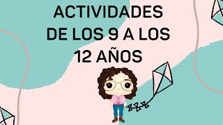 ACTIVIDADES para NIÑOS de 9 a 12 años  Alma Montessori [upl. by Trow]