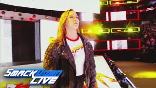 Relive Ronda Rouseys shocking arrival at Royal Rumble SmackDown LIVE Jan 30 2018 [upl. by Dicky995]