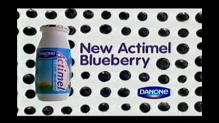 Danone Actimel Blueberry TV Advert  2005 [upl. by Yralih]