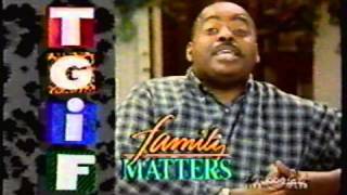 1995 Family Matters TGIF TV Spot [upl. by Noteloc]