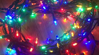 Find a bad LED in Christmas light string [upl. by Farny]