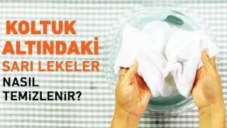 Koltuk Altındaki Sarı Lekeler Nasıl Temizlenir [upl. by Lawrence495]