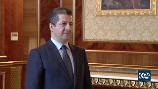 President Nechirvan Barzani formally asks Masrour Barzani to form new KRG cabinet as PM [upl. by Assir]