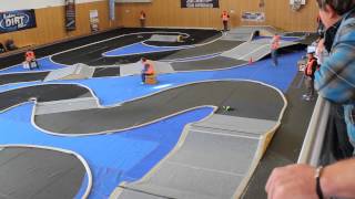 Indoor Dirt Race Gschwendt 2012  110 RC Car Rennen  2 AFinale 2WD Mod  1080p [upl. by Iggem]