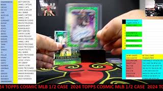 CAJUNBREAKER 2024 TOPPS COSMIC MLB HALF CASE 1 10122024 [upl. by Zachary162]