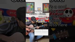 Clairo  Sofia guitar tutorial guitar [upl. by Salahi]