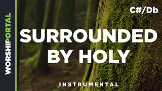 Surrounded By Holy  Female Key  CDb  Instrumental [upl. by Goldsmith664]