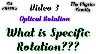 What is Specific Rotation   Optical Rotation Video 3 [upl. by Einwat]