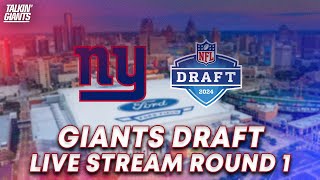 New York Giants 1st Round Draft Live Stream [upl. by Vera]