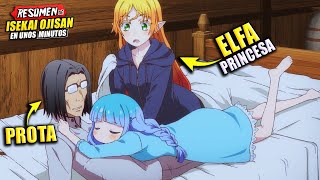 🔺EL TÍO QUE VIAJO A OTRO MUNDO Y CONSIGUIO UN HAREM  RESUMEN COMPLETO DE ISEKAI OJISAN [upl. by Dwan254]