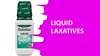 Most Wanted Liquid Laxatives You Can Find Online [upl. by Kimmy765]