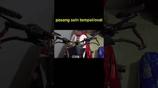 Pasang sein tempeloval di vixion nvl jadi makin kece🔥shorts [upl. by Eliak]