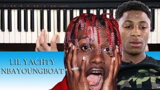 Lil Yachty  NBAYOUNGBOAT ft Young Boy NBA Piano Cover  Instrumental Lil Boat 2 [upl. by Llerehc]