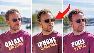 iPhone 16 Pro vs Galaxy S24 Ultra vs Pixel 9 Pro  CAMERA COMPARISON [upl. by Eislek230]