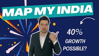 MapmyIndia Share Analysis  CE Info Systems Share News  Buy Book Profits [upl. by Ebanreb]