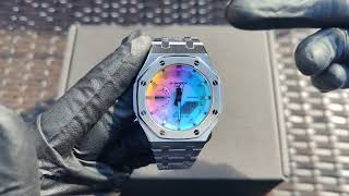 Limited Edition G Shock Sun Reflect Series Casioak Mod  Casio G Shock GA2100 Review [upl. by Antonin265]